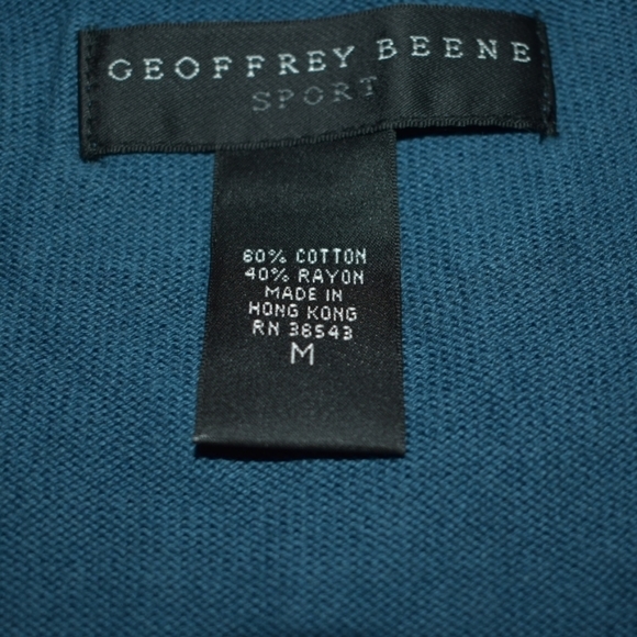 Geoffrey Beene‎ Button Top Flyaway Cardigan Blue M - Picture 7 of 7